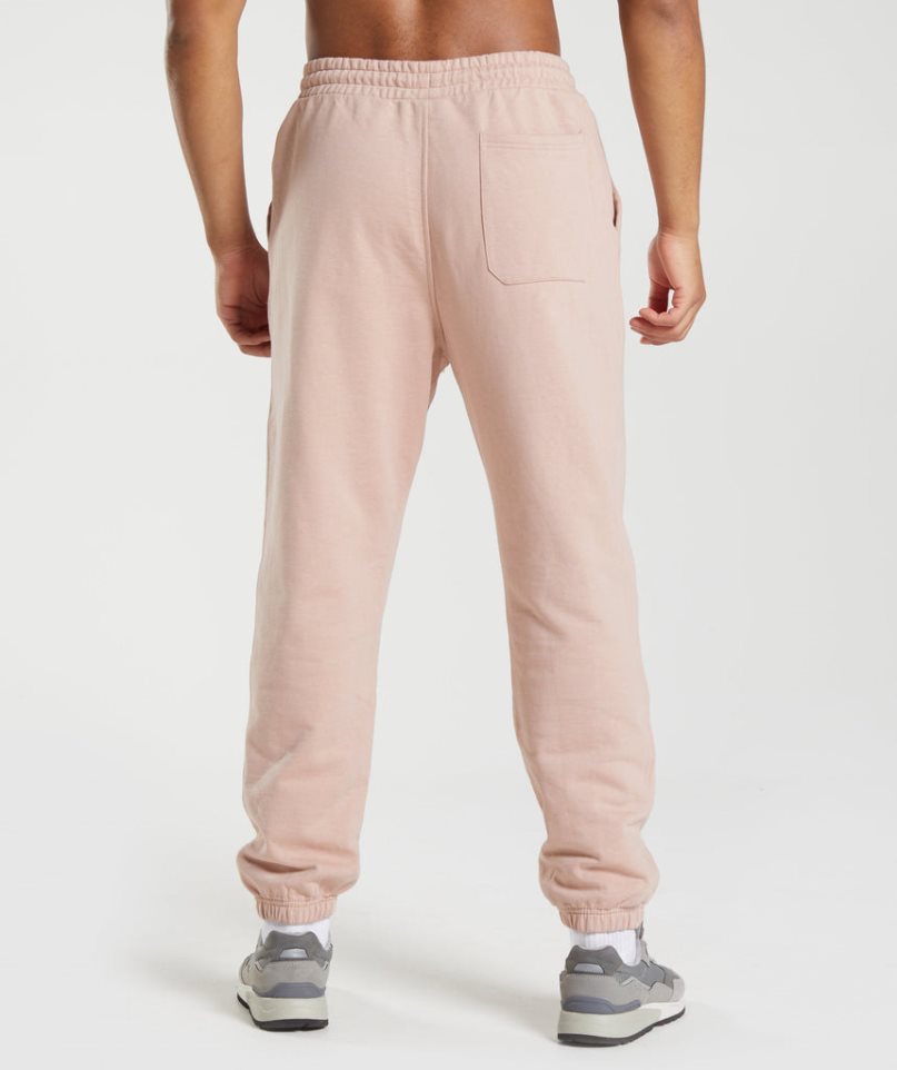 Men's Gymshark Rest Day Sweats Jogger Pink | NZ 4ZYPUA